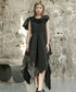 Asymmetric Bow Pleated Top